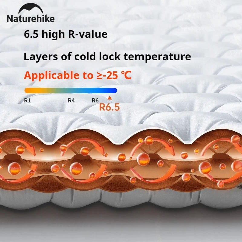 matelas gonflable épais ultra léger pour camping hiver