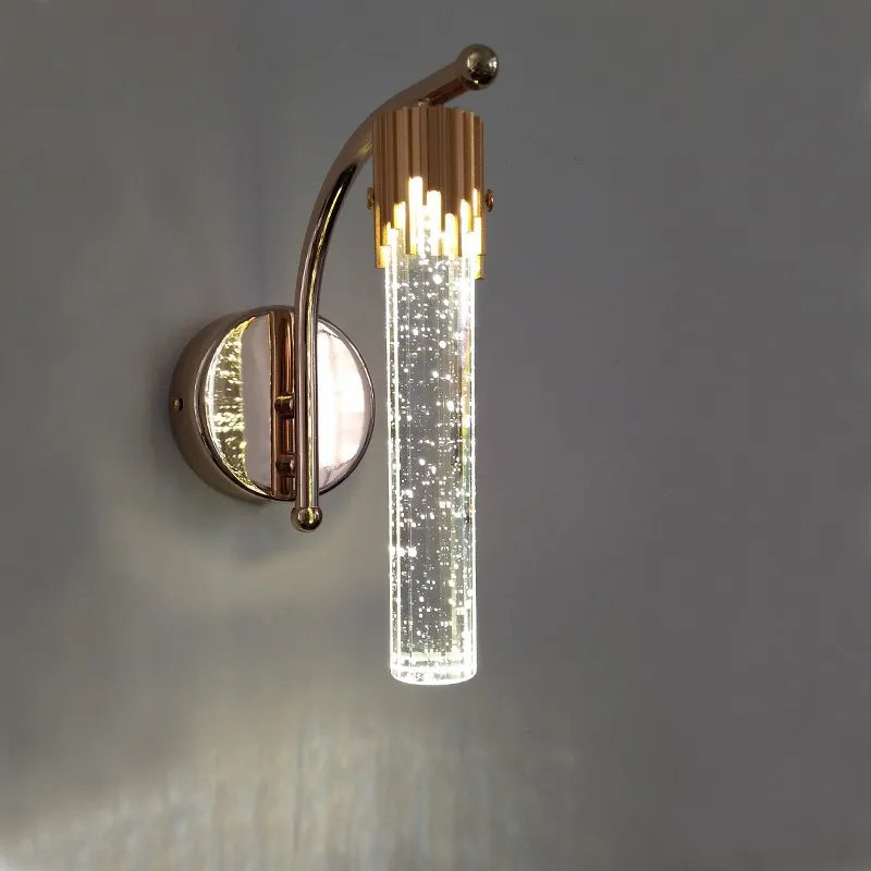 Applique murale LED en cristal moderne - vue 5 sur 8