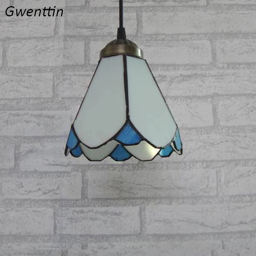 Tiffany-Pendelleuchte im mediterranen Stil für elegante Innendekoration - vue 6 sur 9