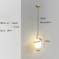 suspension créative avec cordon réglable