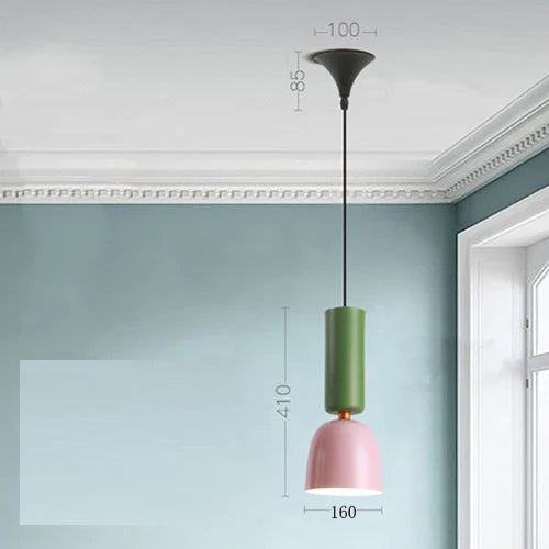 suspension géométrique nordique pour décoration intérieure moderne - vue 8 sur 10