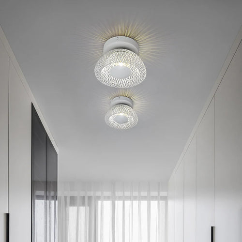 applique murale en fer design corne italienne pour décoration intérieure à led