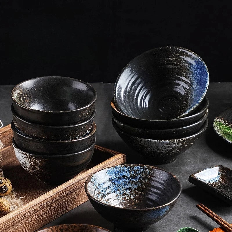 Bol céramique forme corne japonais 45 pouces créatif