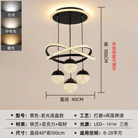 Moderner LED-Kronleuchter für elegante und luxuriöse Inneneinrichtung