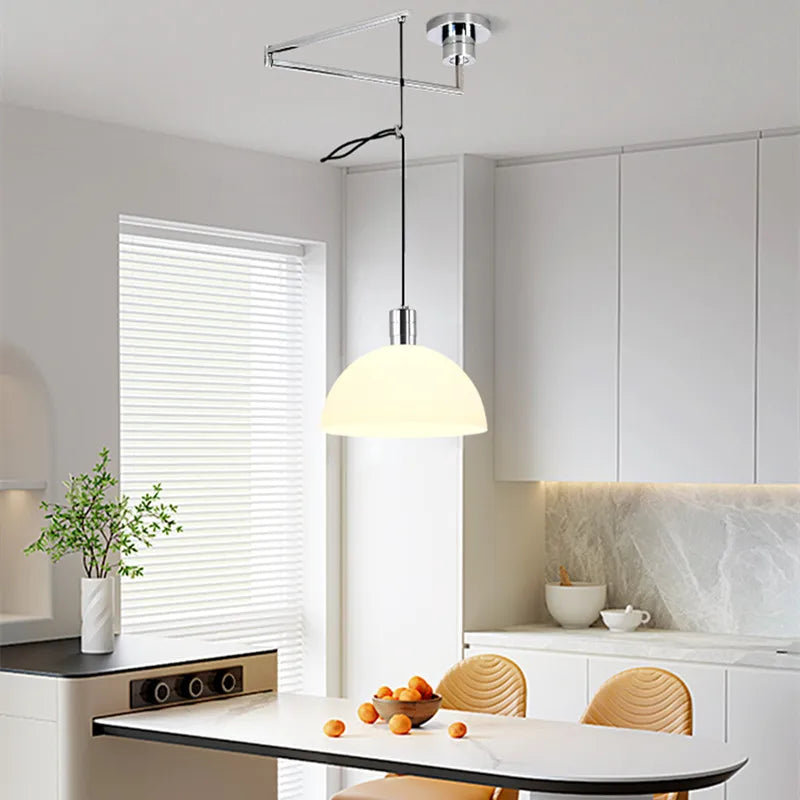 lustre pliable moderne nordique design télescopique pour intérieur contemporain - vue 5 sur 14