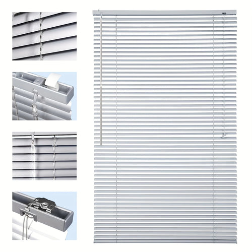 Store vénitien aluminium sans perçage occultant pour fenêtre