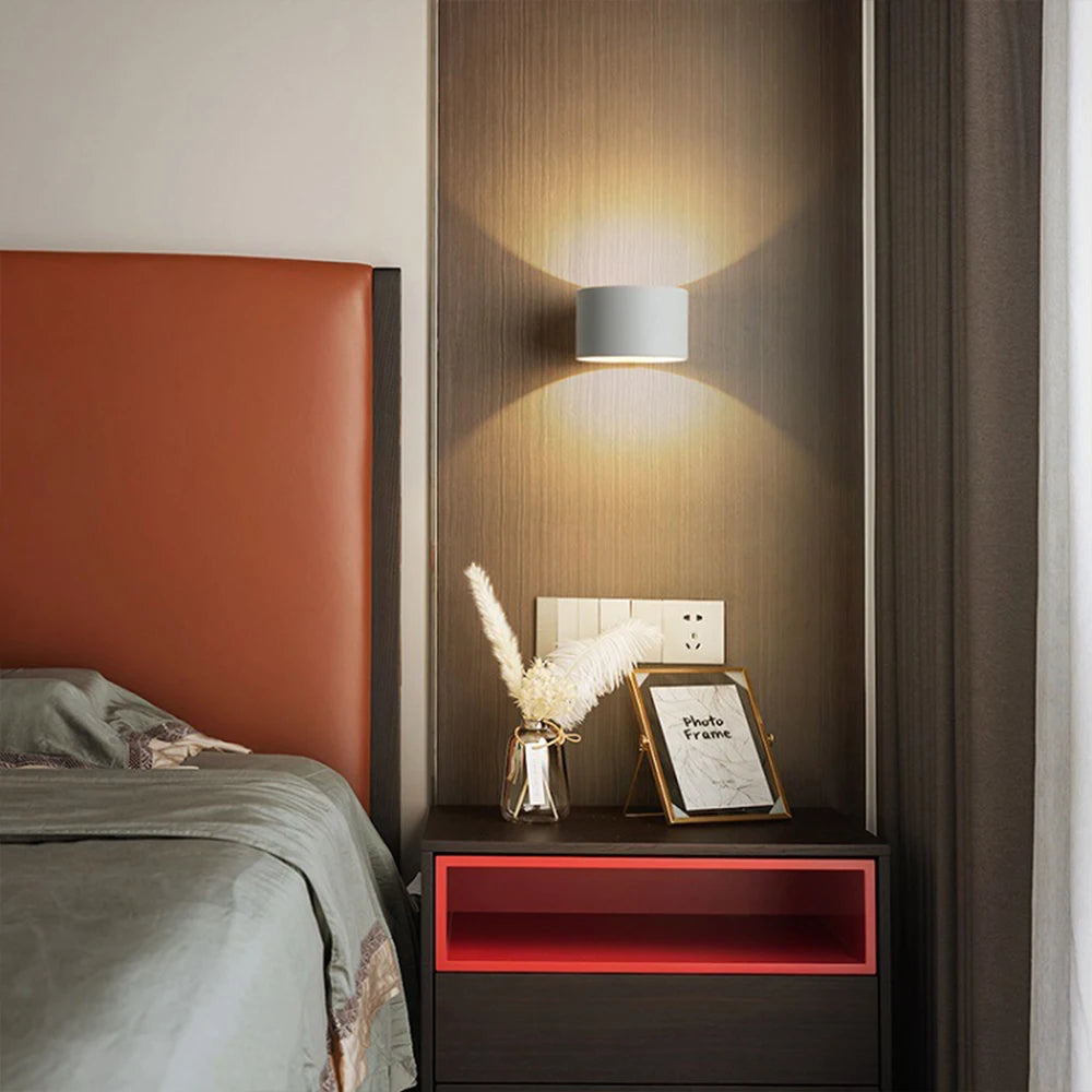 Applique murale led étanche à forme ronde - vue 6 sur 8