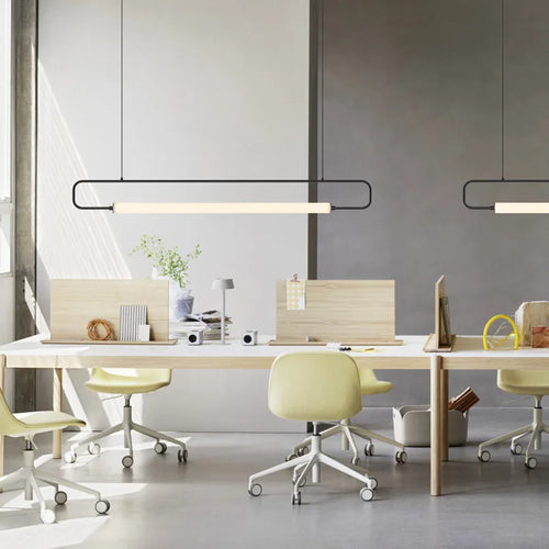 suspension nordique simple moderne en fer pour restaurant de luxe