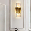 Luxuriöse und moderne Kristall-Wandleuchte für Hotels