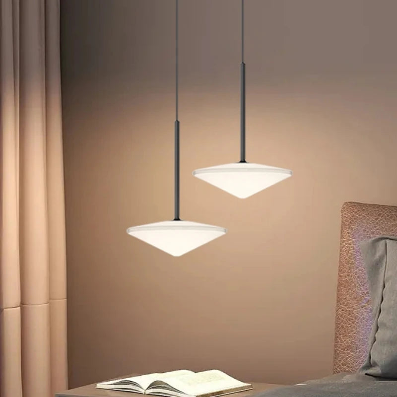suspension en verre au design postmoderne pour décoration intérieure - vue 4 sur 10