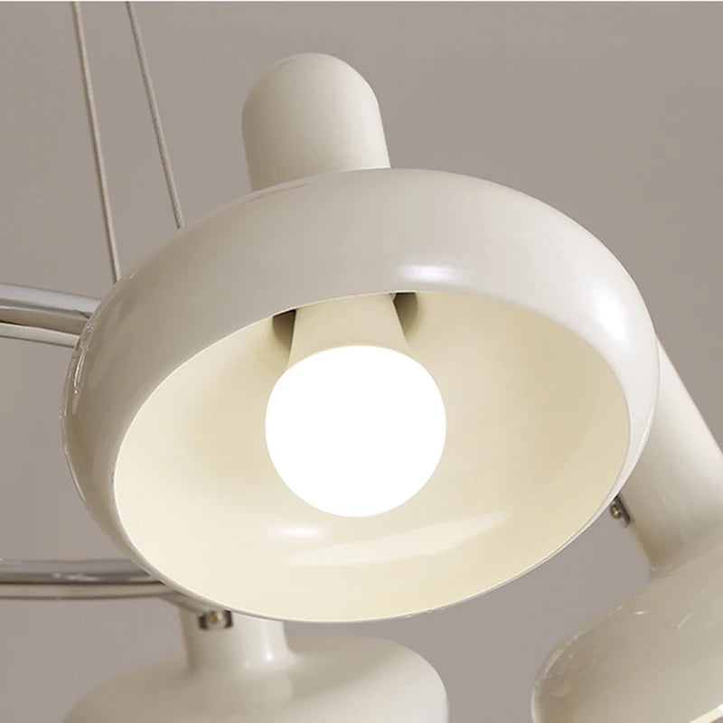 lustre bauhaus led suspendu pour table à manger - vue 7 sur 8
