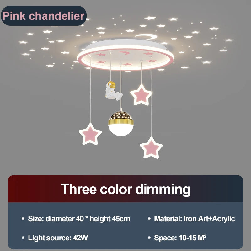 LED-Deckenleuchte in Sternform für das Kinderzimmer - vue 9 sur 9