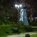 lampe solaire led pour éclairage extérieur jardin et route