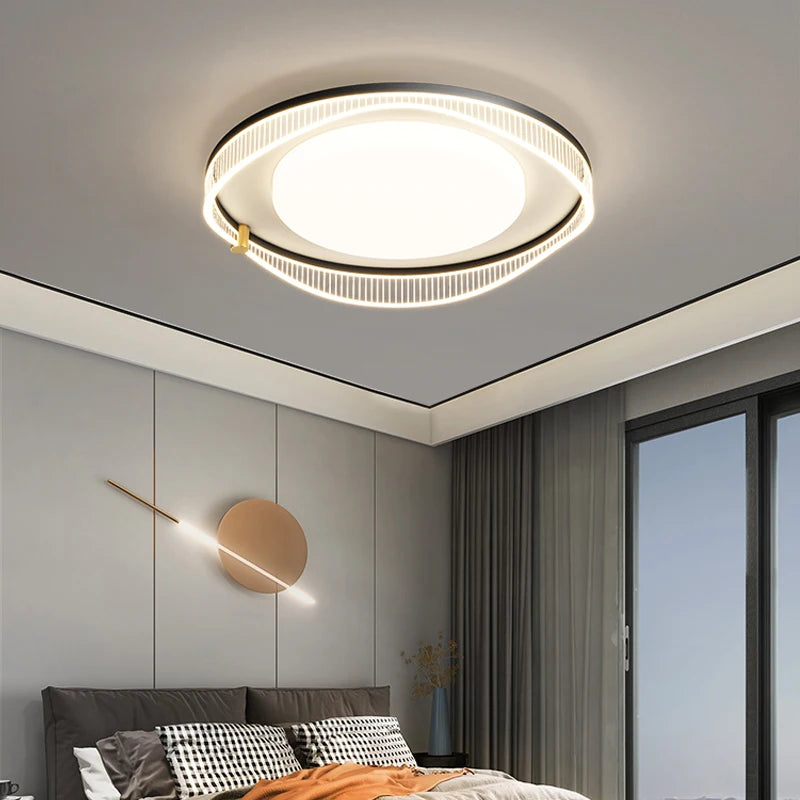 lustre led lumières acryliques pour éclairage intérieur décoratif - vue 6 sur 10
