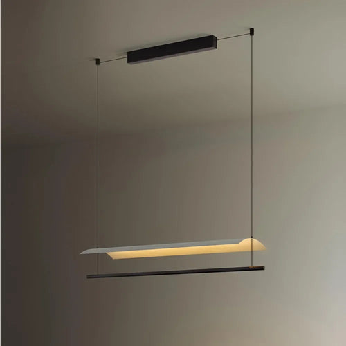 lustre minimaliste scandinave en tuiles pour bureau