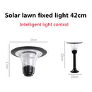 Solar-LED-Stehleuchte für Garten und Außenwege