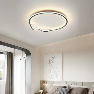 LED-Deckenleuchte im nordischen Design, schlicht, kreativ und dekorativ für den Innenbereich