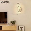 Design-Wandleuchte Noten LED für moderne Dekoration