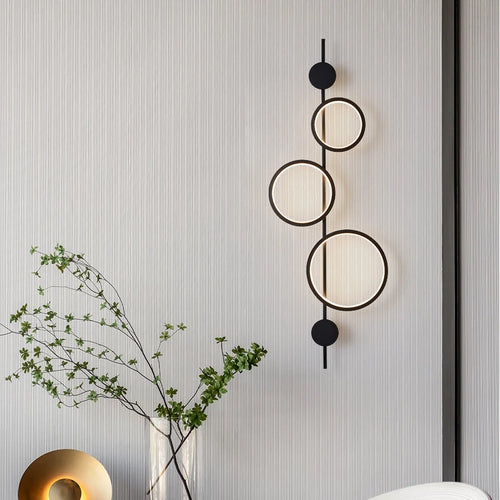 Moderne LED-Wandleuchte im nordischen Design für stilvolle Innendekoration - vue 3 sur 8