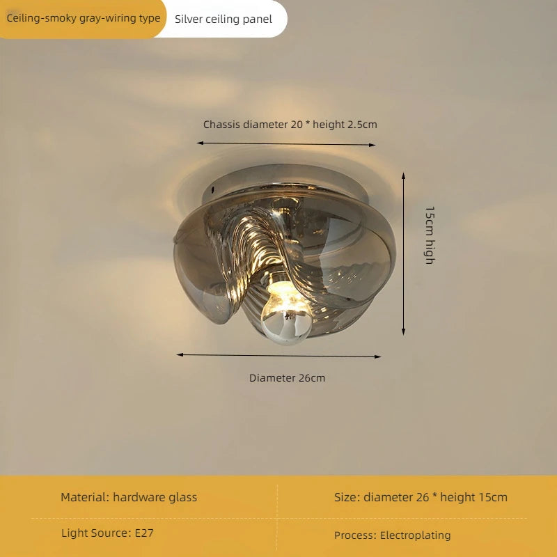 Moderne Wandleuchte aus Glas für stilvolle Innenraumbeleuchtung