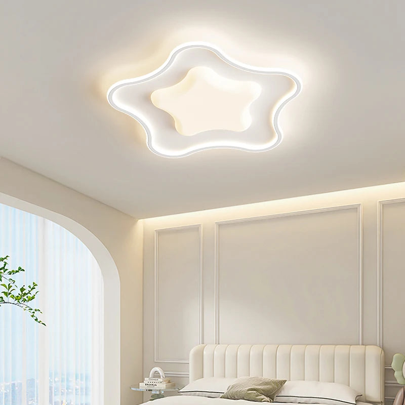 plafonnier led étoile moderne pour décoration intérieure élégante - vue 7 sur 17