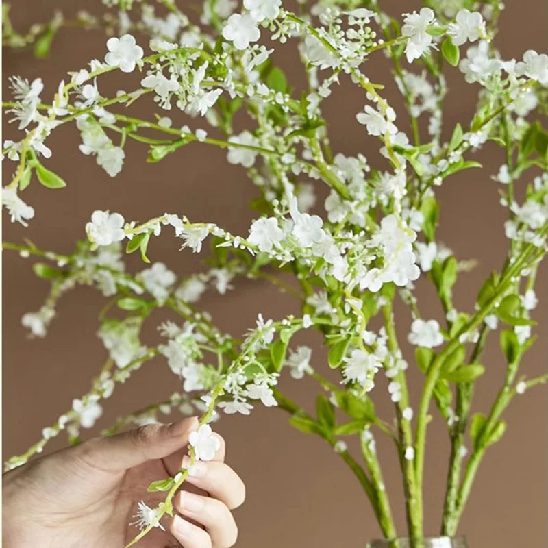 fleur de saule artificielle pour décoration et photographie - vue 6 sur 6