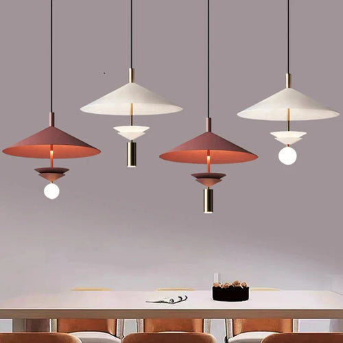 lustre en métal 	 style 3000k avec fil réglable