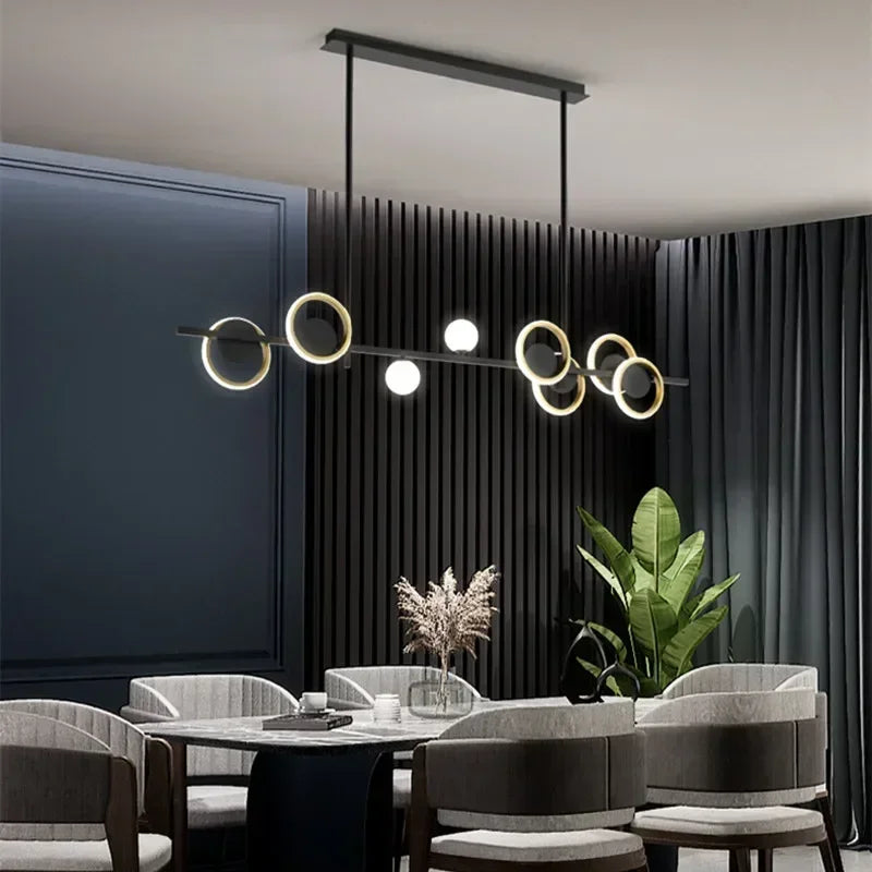 Minimalistischer Kronleuchter für eine elegante und schlichte Inneneinrichtung - vue 4 sur 8