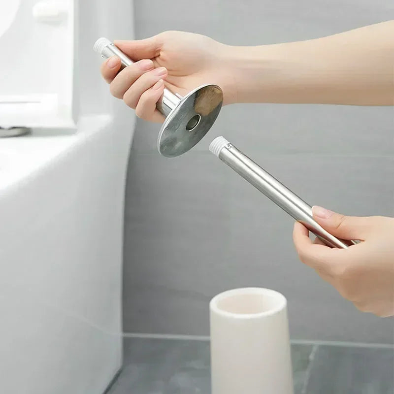 brosse de toilette créative avec support pour salle de bain - vue 5 sur 10