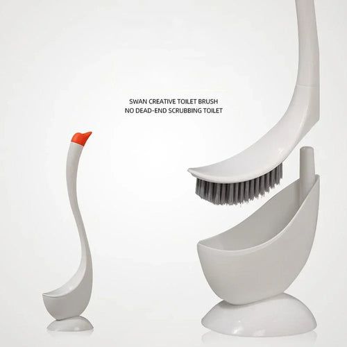 brosse de toilette verticale pour nettoyage facile salle de bain