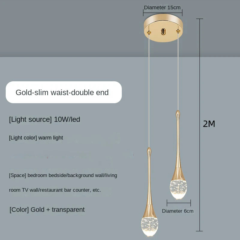 Suspension en cristal au design moderne - vue 13 sur 18