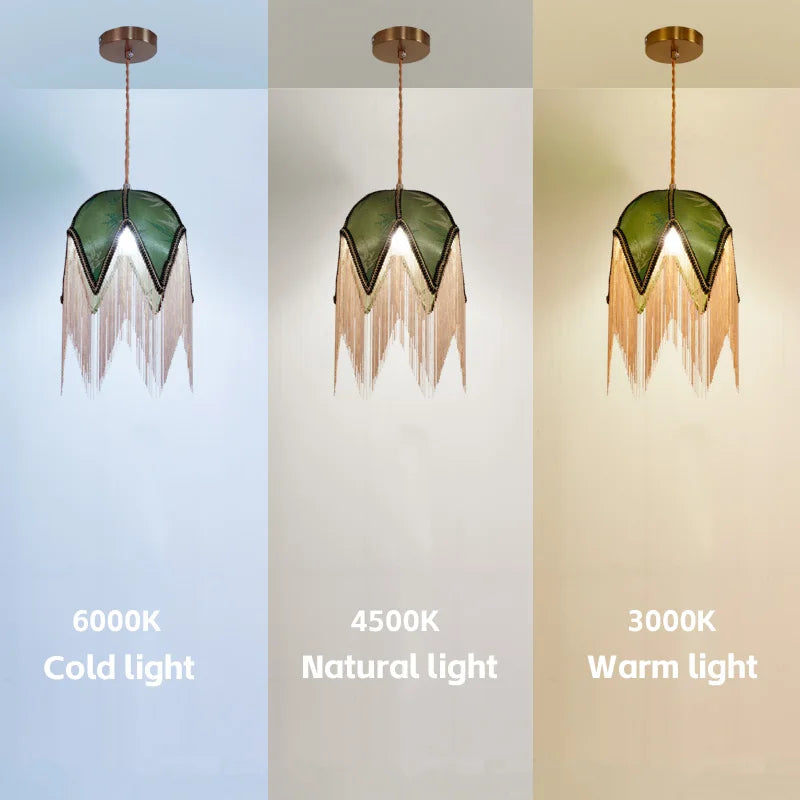 lustre nordique en tissu abat-jour design pour éclairage intérieur