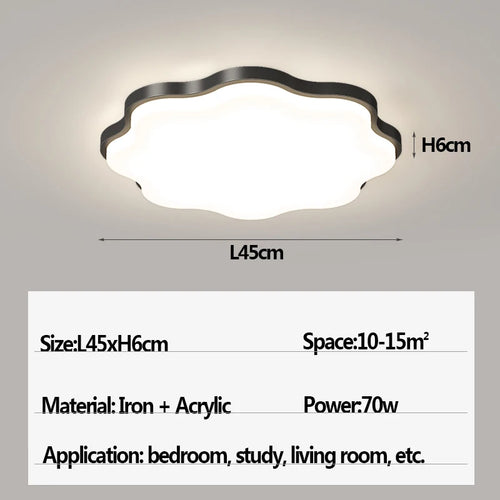 Moderne LED-Deckenleuchte für den Innenbereich - vue 11 sur 16