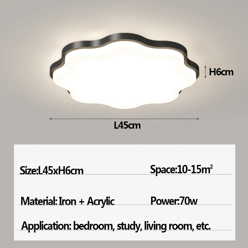 Moderne LED-Deckenleuchte für den Innenbereich - vue 10 sur 16
