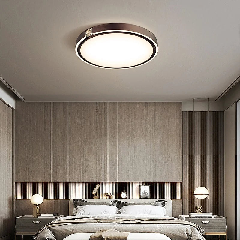 plafonnier led design nordique haut de gamme pour hôtel ou club