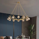 lustre led suspendu moderne pour éclairage intérieur décoratif