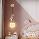 Moderne Wandleuchte Engel für dekoratives Kinderzimmer