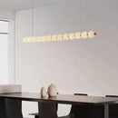lustre led en boule acrylique avec cordon d'éclairage réglable pour boutique
