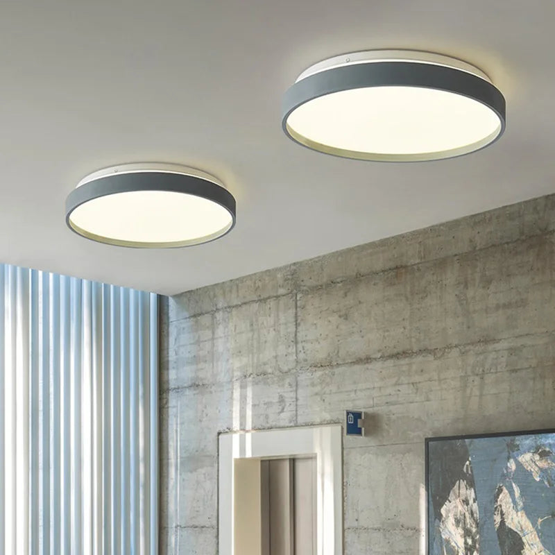 plafonnier moderne minimaliste pour décoration intérieure élégante