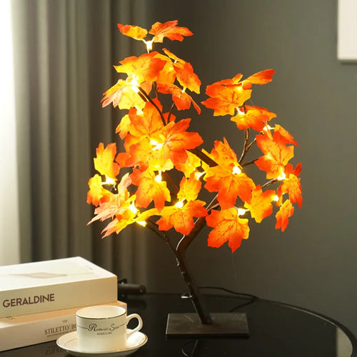 Lampe LED en forme de feuille d'érable - vue 5 sur 5