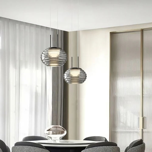 lustre led moderne minimaliste adapté aux commerces et cafés