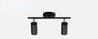 Plafonnier moderne noir LED voie maison magasin vêtements