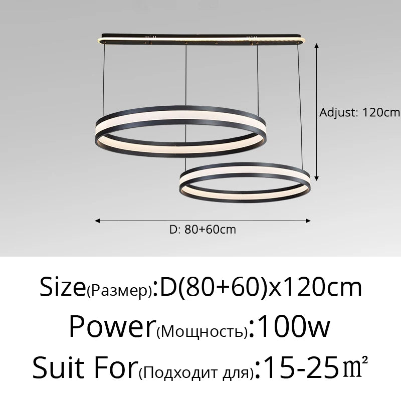lustre minimaliste moderne italien pour une ambiance luxueuse - vue 16 sur 15