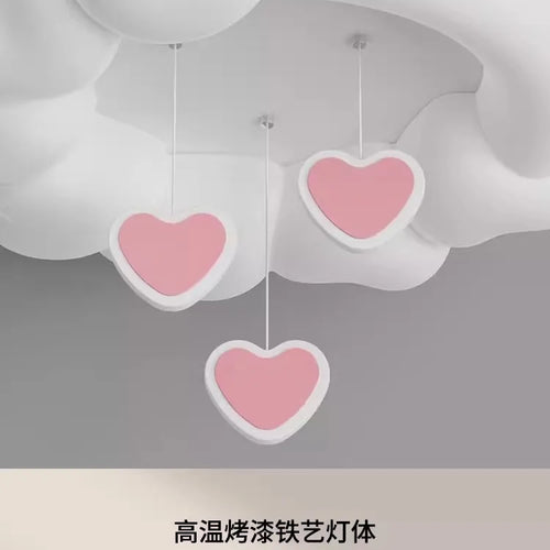 plafonnier nuages à bulles lampe douce pour enfants