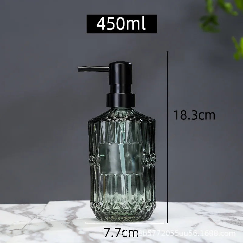 nouveau flacon en verre pour shampoing et désinfectant mains - vue 8 sur 20