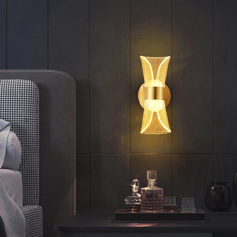 applique murale led nordique pour décoration intérieure - vue 5 sur 8