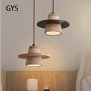 Kronleuchter klein aus Stein LED Retro Mittelalter Stil