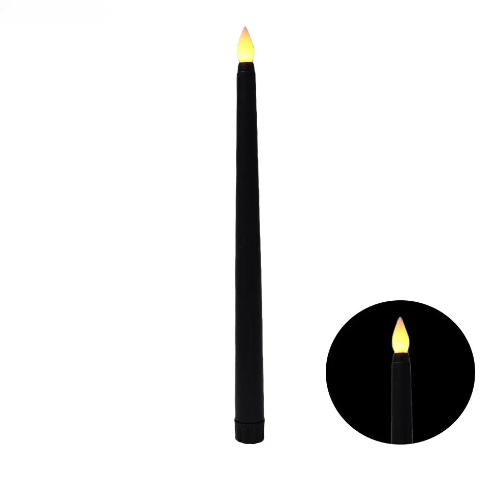 bougies led clignotantes sans flamme pour décorations festives - vue 12 sur 16