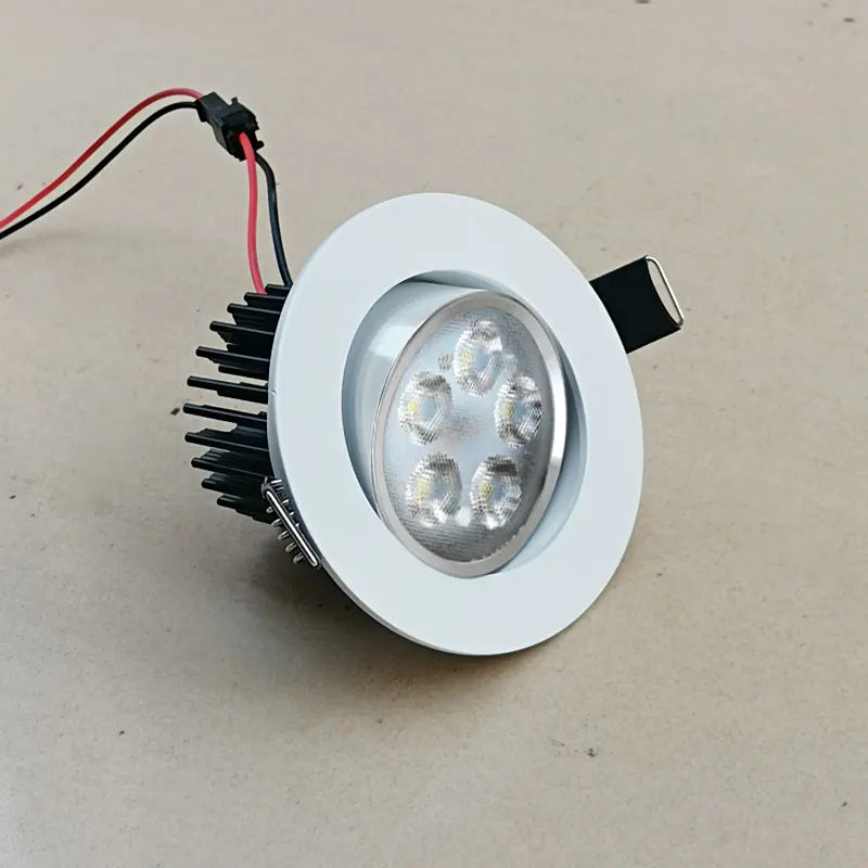 Quadratischer Mini-LED-Einbaustrahler für die Innenbeleuchtung - vue 3 sur 6