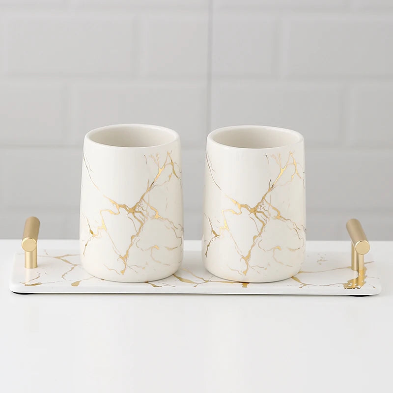 accessoires en céramique pour décoration de salle de bain - vue 19 sur 24